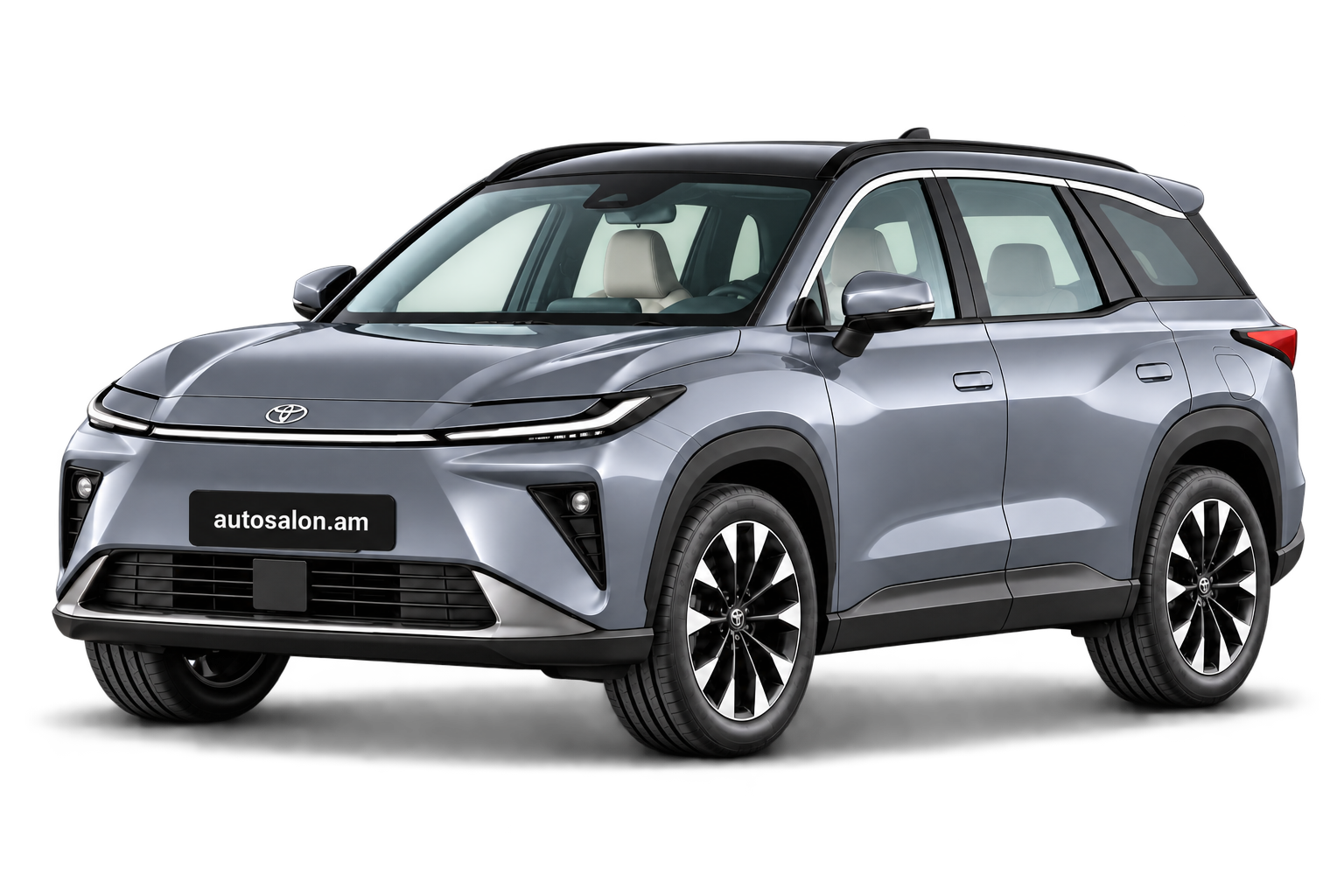 Toyota bZ3X 67.9 kWh 565 km 2025, առջևից անկյունագծով