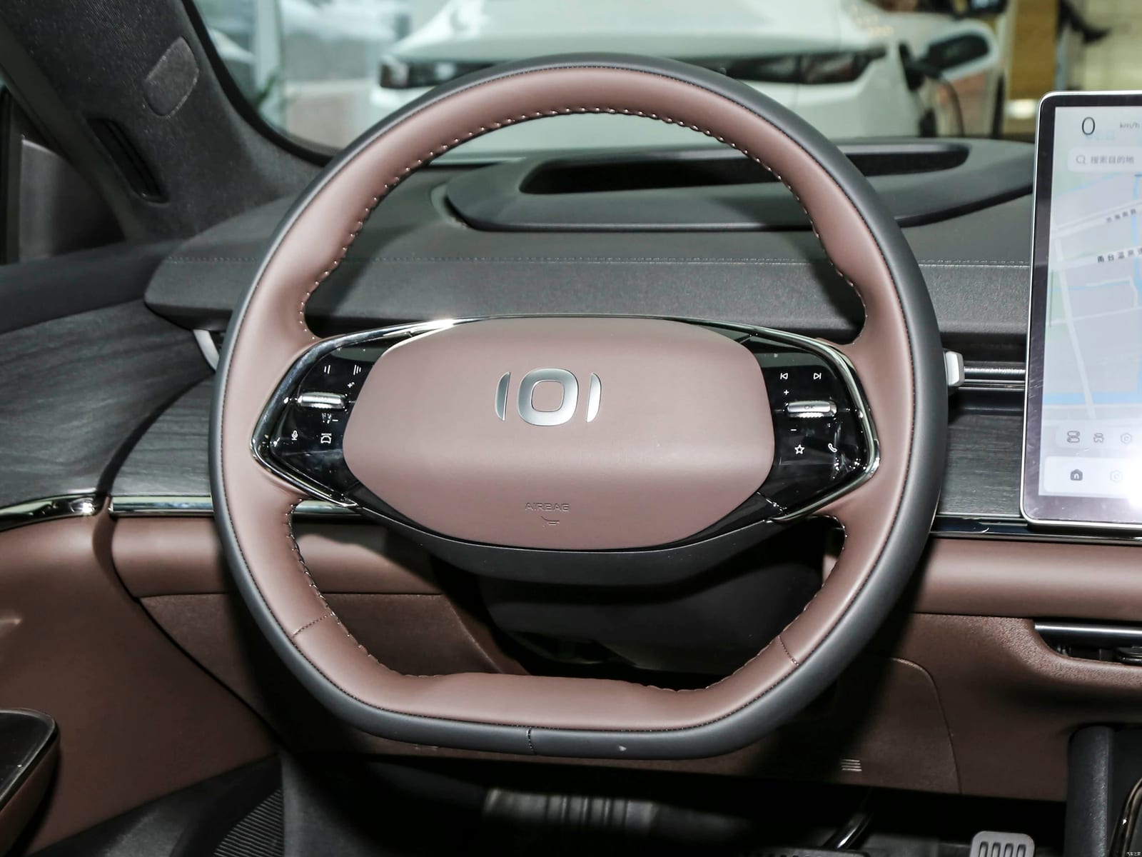 CHANGAN NEVO A07 140 Elite 2025՝ ղեկն ու կառավարման կոճակները