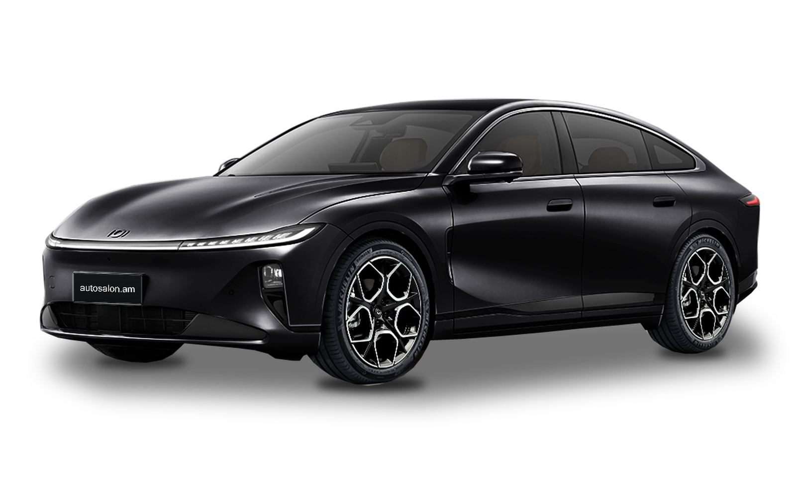 CHANGAN NEVO A07՝ սև, առջևից երեք քառորդ տեսք