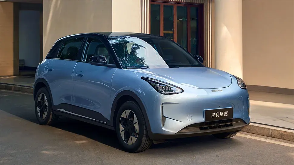 Geely EX2 2026, առջևից