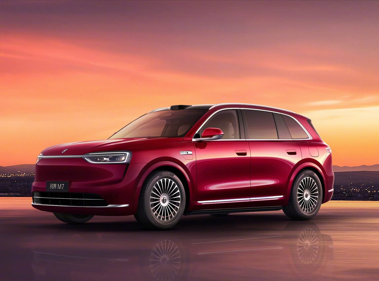 Aito M7 Ultra AWD 5-seat 2025, կողքից