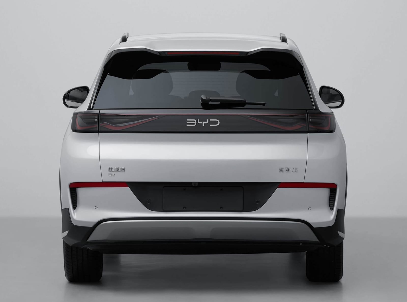 BYD Sea Lion 05 EV՝ սպիտակ, հետևից
