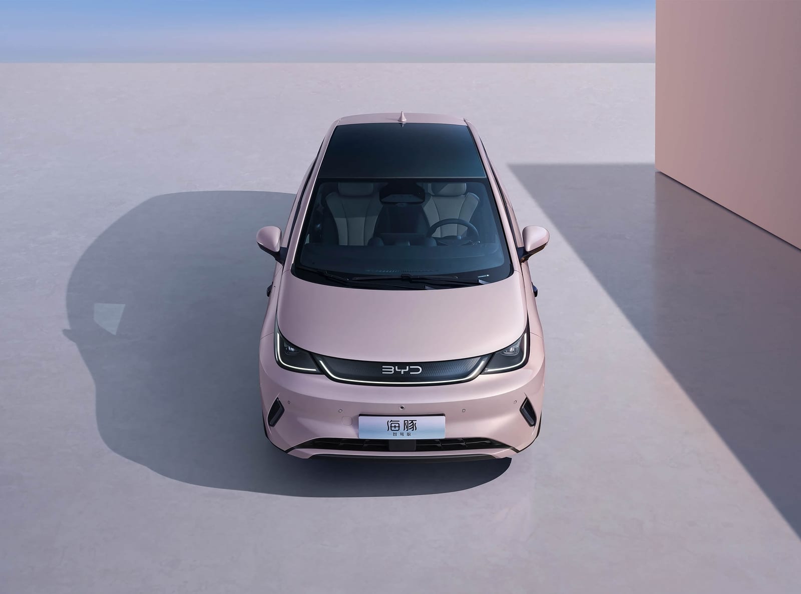 BYD Dolphin Smart Driving Knight 520KM 2025, առջևից անկյունագծով