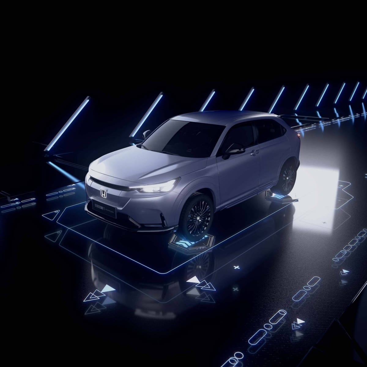 Honda e:NP1 510 km 2024, առջևից անկյունագծով
