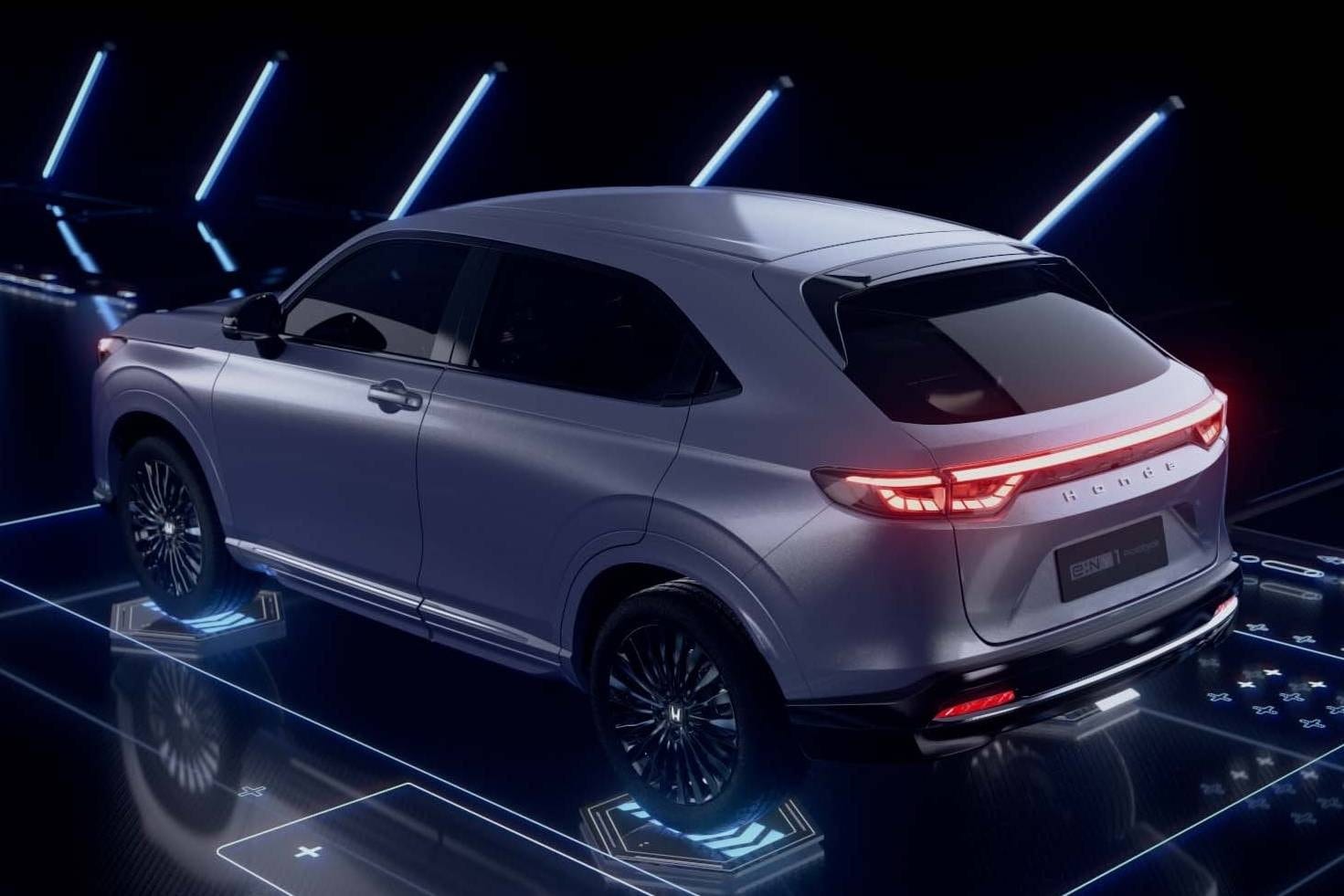 Honda e:NP1 510 km 2024, հետևից անկյունագծով
