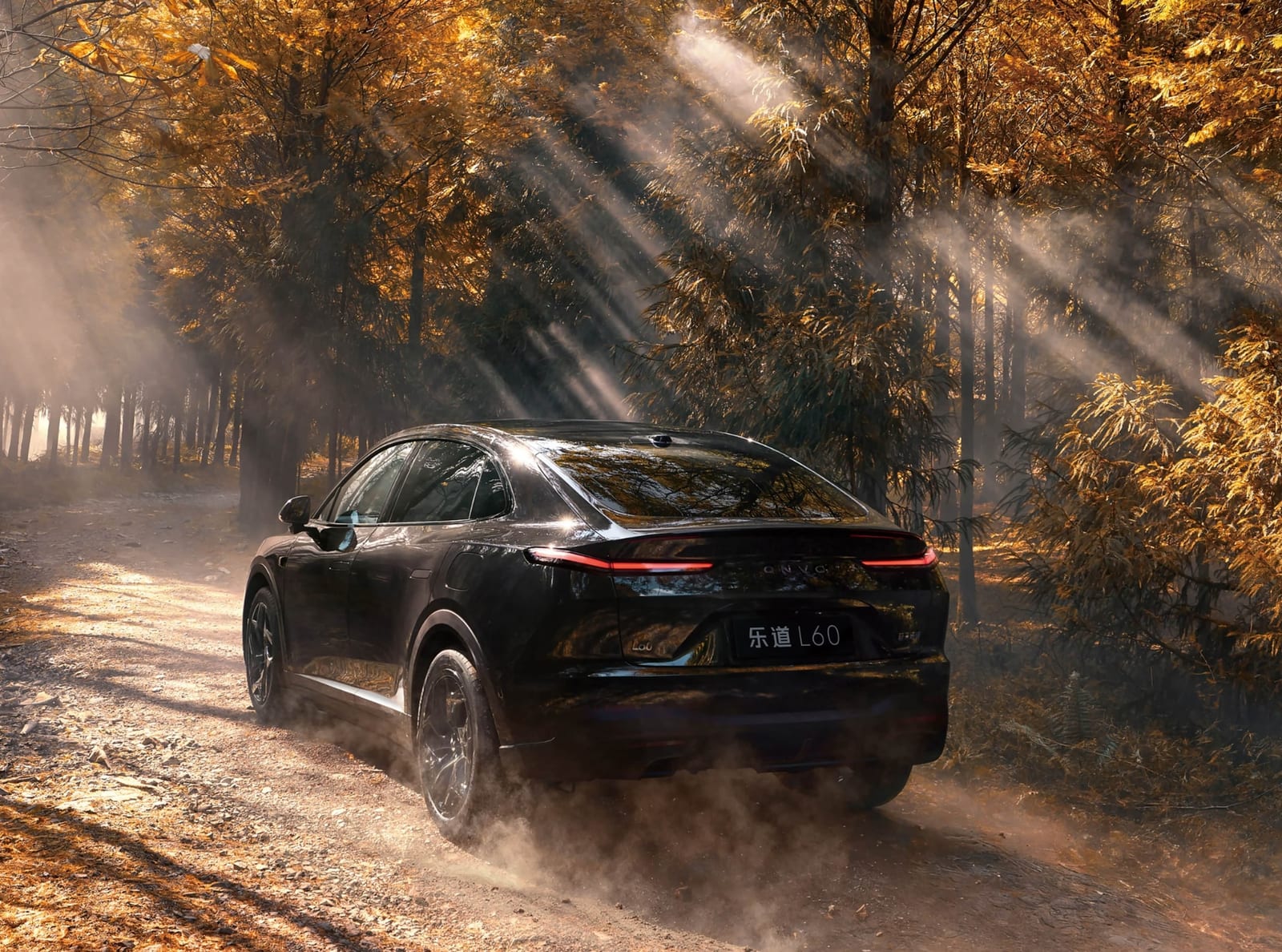 ONVO L60 60 kWh AWD 2026, հետևից անկյունագծով