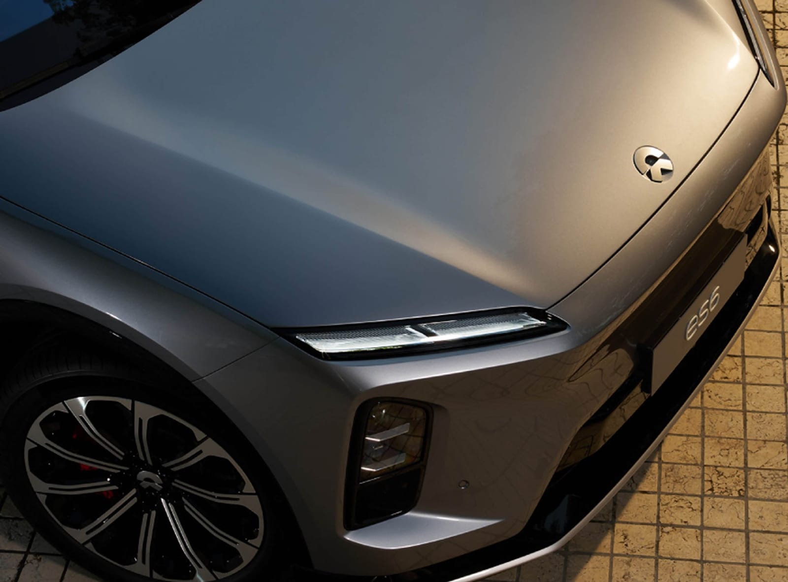 NIO EL6 75 kWh AWD 2026, առջևից անկյունագծով