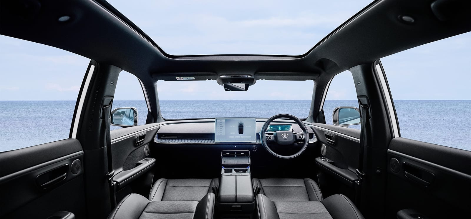 Toyota bZ3X 67.9 kWh 565 km 2025, սրահ
