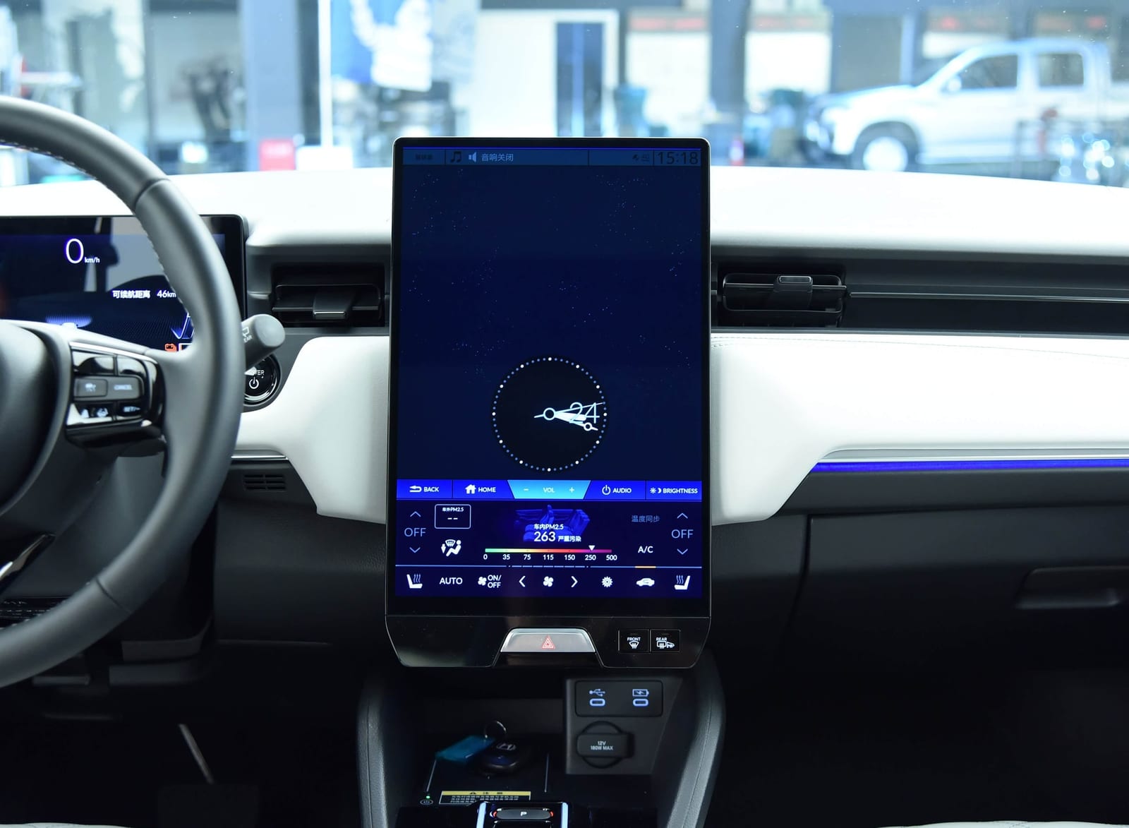 Honda e:NS1 Full 2023, վահանակ