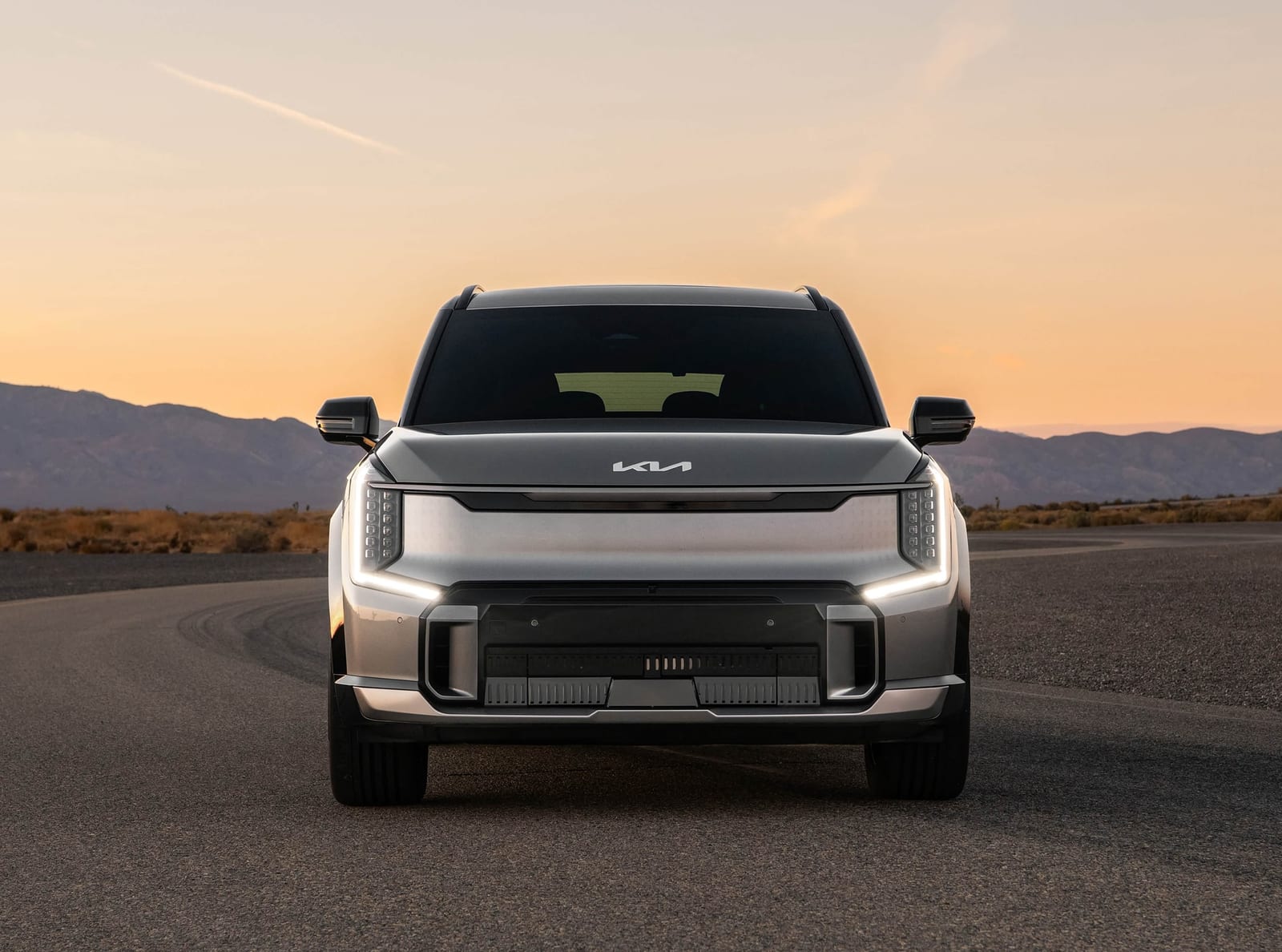 Kia EV9 RWD Long Range 2024, առջևից