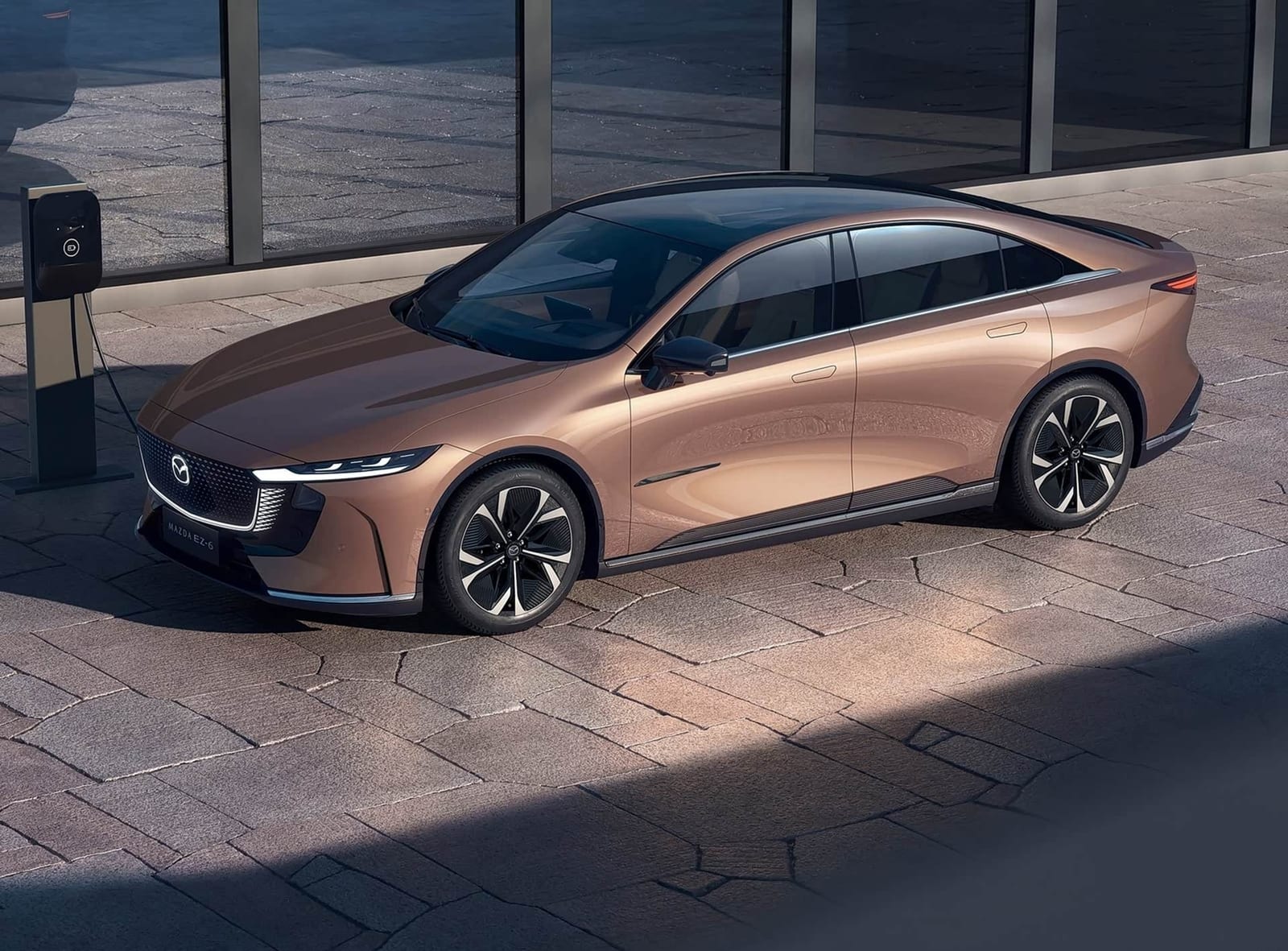 Mazda EZ-6 BEV 600 km 2025, կողքից